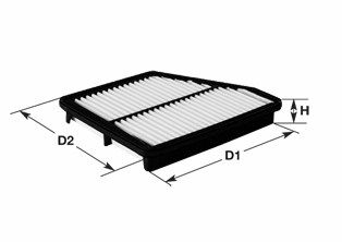 CLEAN FILTERS Воздушный фильтр MA3154